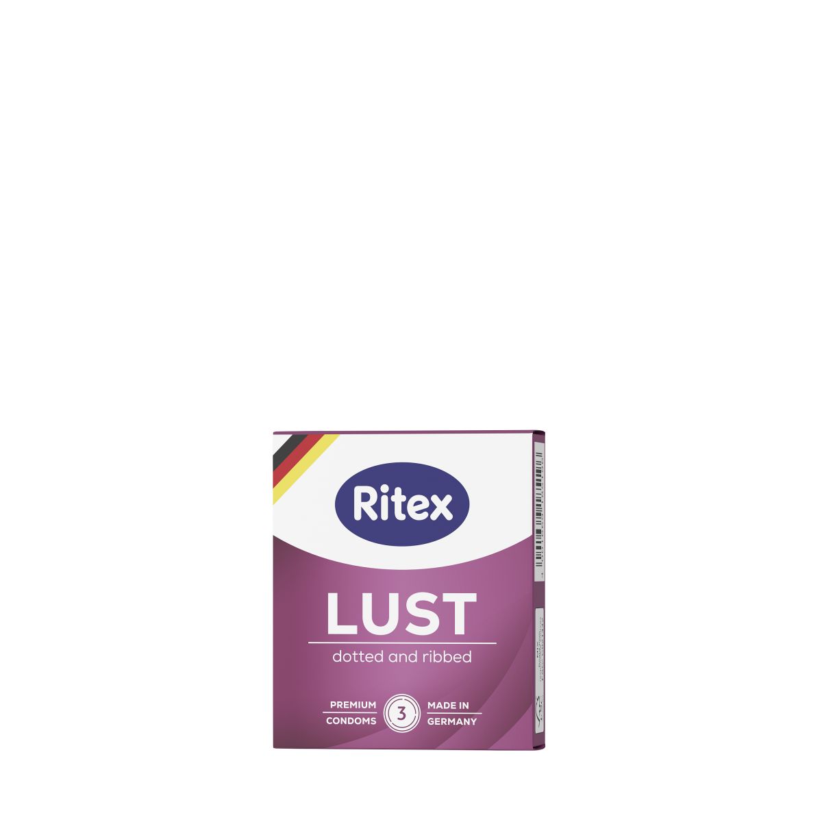 Bao cao su RITEX LUST - GÂN & GAI (Hộp 3 chiếc)